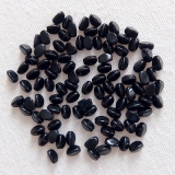 25 Gramm - pinch beads schwarz